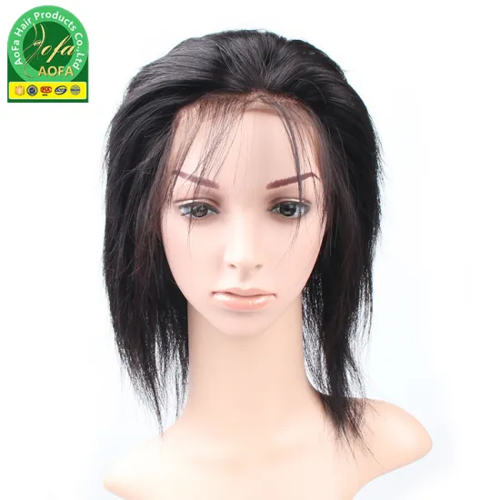 Hot Selling Brazilian Straight Full Lace Wig with Natural Hairline Human Hair Wig