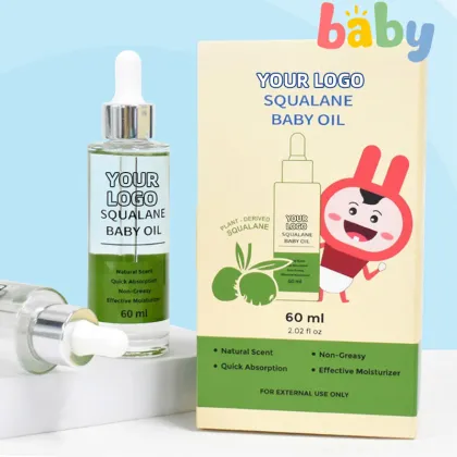 Baby Body Massage Oil - Sleepy Time, 60ml - Natural Moisturizing and Smoothing Essential Oil