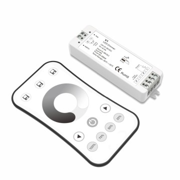 Skydance 8A 5-36VDC RF 2.4G Wireless LED Strip Controller with Remote Control