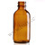2oz amber glass boston round bottles with CRC dropper phenolic cap
