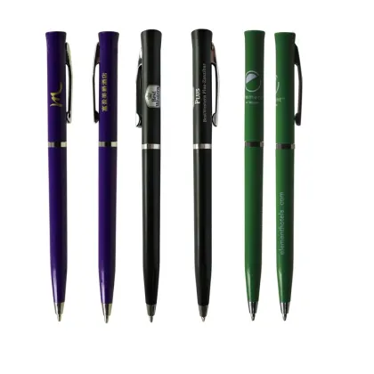 Black Plastic Hilton Hotel Promotion Ballpoint Pen