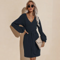 Women's Long Sleeve Knit Sweater Dresses