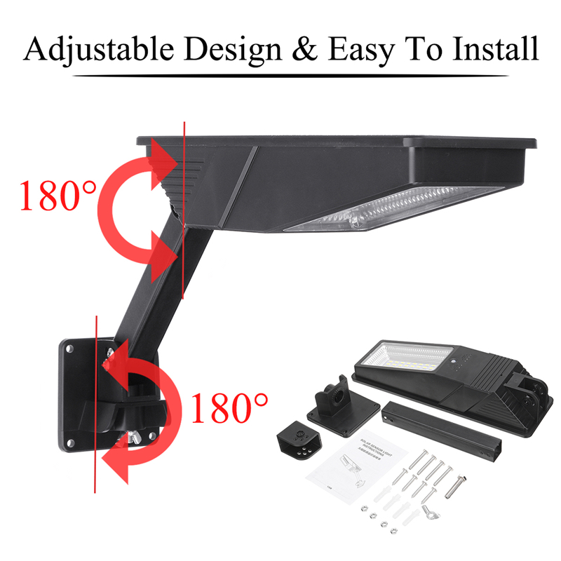 Adjustable Solar Wall Light