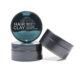 Alcohol-Free Strong Hold Hair Wax for Men - Natural Look and Flake-Free