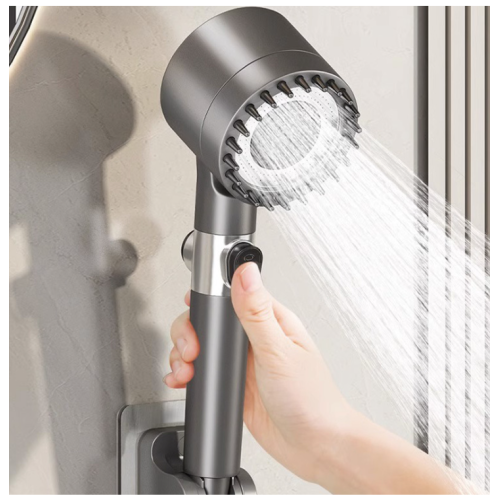 Unique shape SPA felling booster filter shower