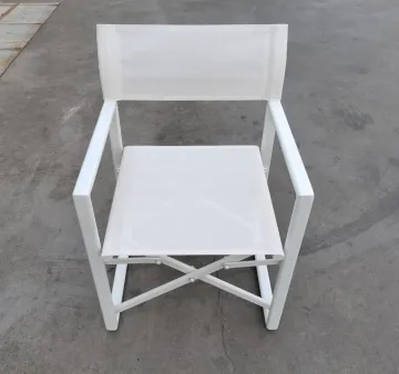 Aluminum Outdoor Folding Director Chair with Mesh