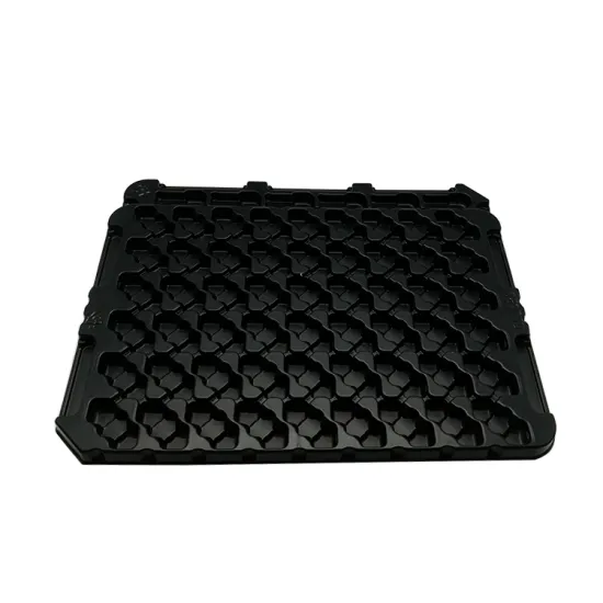 Antistatic PVC blister electronic plastic ESD tray