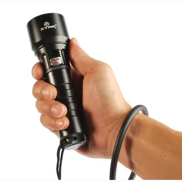 XTAR D06-U2,Diving flashlight, amphibious flashlight,excellent heat dissi