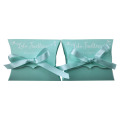 Creative Design Turquoise Customated Paper Box