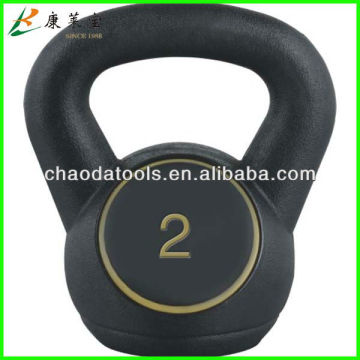 Sand and Concrete Filled Vinyl Kettle Bell Set
