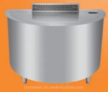 Gas Griddle Semicircle Teppanyaki Maker 180cm 150cm 120cm Gas Teppanyaki Machine Japanese Teppanyaki