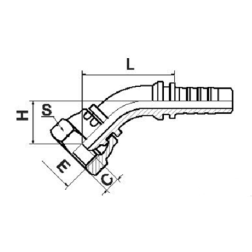 Hydraulikschlauchhülse 22141 / 22141T / 22141W