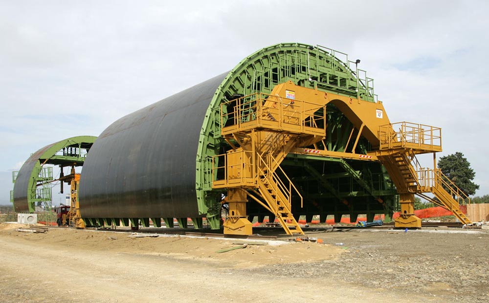 Rail Road Kundenspezifische Länge Einfache Tunnelschalung