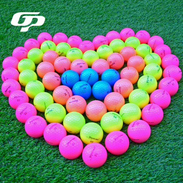 Bola de jogo de bola de prática de gama de golfe colorido