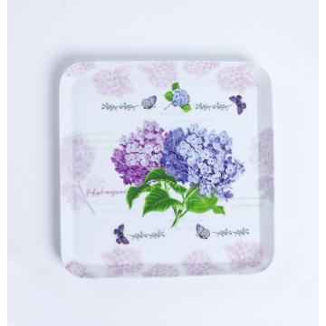 food grade melamine square tray