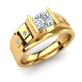 18K ရွှေ၌အထီးထိတာလက်စွပ်
