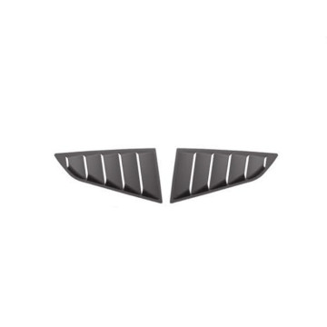 عالي الجودة ZR1 Classic Quarter Window Suitver for Corvette C7 2014-2019