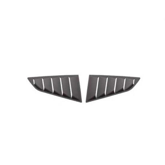 High Quality ZR1 Classic Style Quarter Window Louver for Corvette C7 2014-2019
