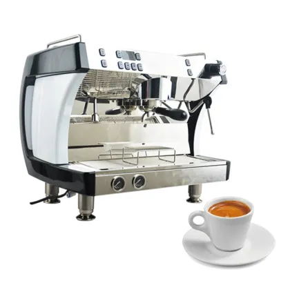 Commercial Double Group Espresso Coffee Machine
