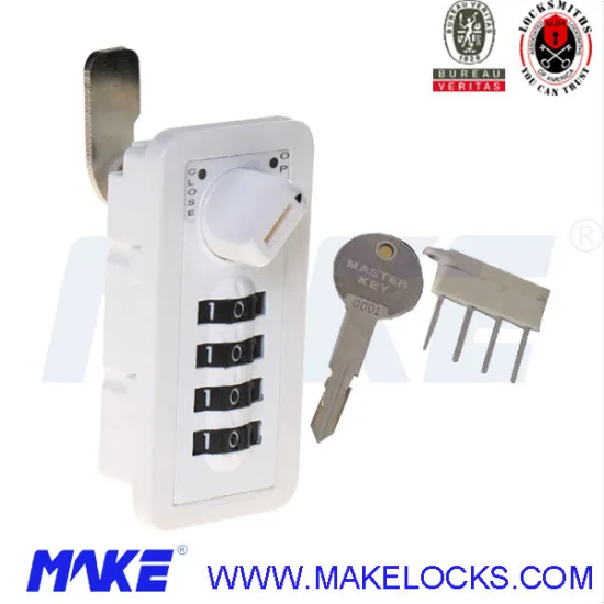 4 Digit Code Changeable Locker Lock