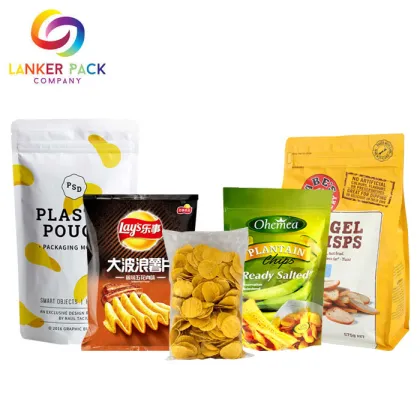 Food Grade Custom Laminated Material Potato Chips Bag