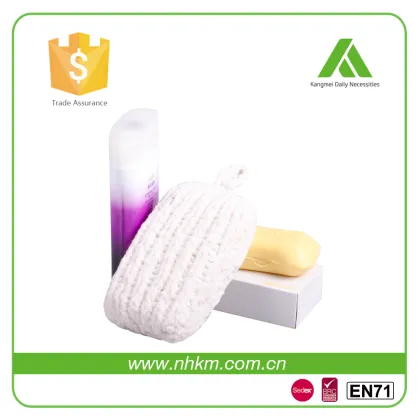 2016 cotton hemp scrub sponge scrub pad