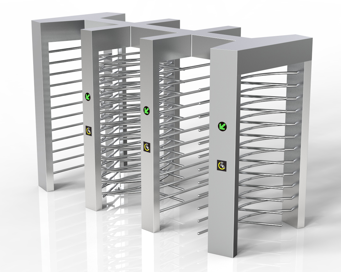 Full Height Turnstile Gate High Security Cheap Price