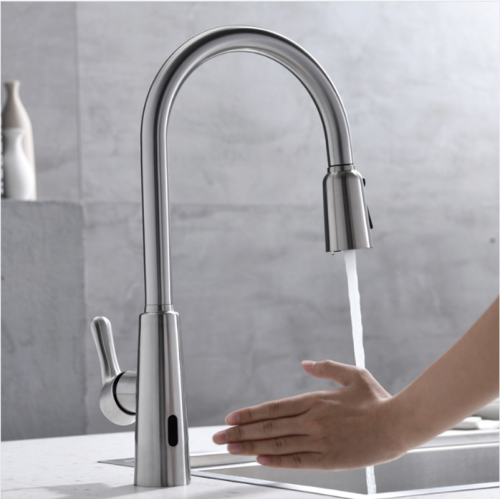 Penjualan panas 304 faucet dapur stainless steel