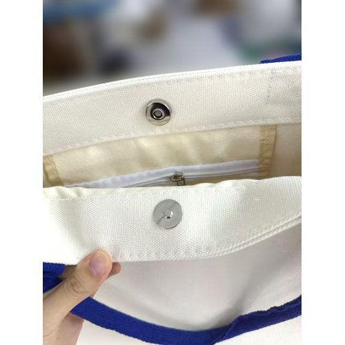 Customized canvas tote bag