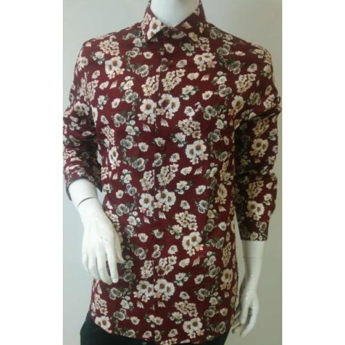 Men's Print Long Sleeve Shirt