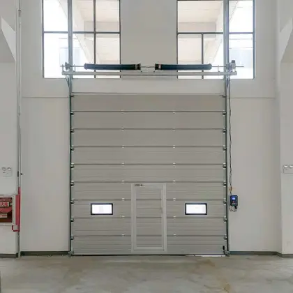Affordable Industrial Insulated Sectional Sliding Door