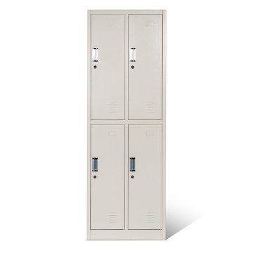 Casiers en métal gris 4 portes pour l&#39;école