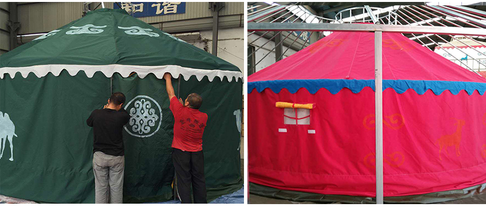 Mobile Canvas Garage Tent