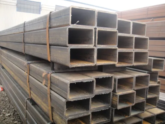 Building material rectangular hot rolled steel tube