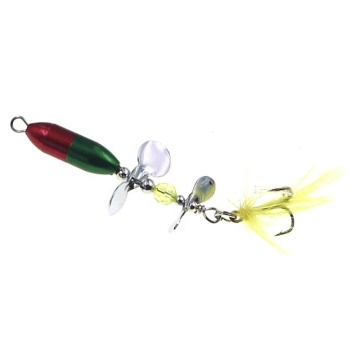 Long Casting Spinner Bait 10g Metal Fishing Lure for Trout, Carp, and Catfish