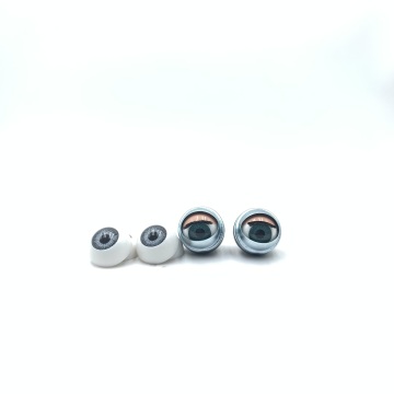Realistic Acrylic Doll Eyes - Lashes Dolls Parts Olhos Para Boneca Half Eyeballs Eyeball Life Size