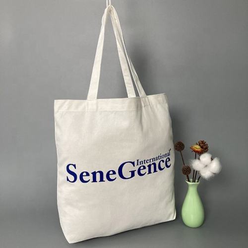 Custom Logo Color Cotton Canvas Tote Shoulder Bags