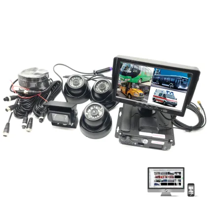 4Channel 1080P AHD MDVR with Sony Chip for School Buses