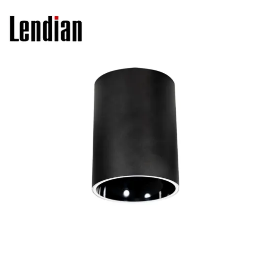 Approved Australian Standard Black Can Light Aluminum COB Adjustable Cylinder Round 12W LED Surface Mount Downlight Spot
