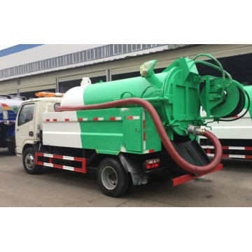 4-6CBM sewage unblocking high pressure sewer jetting truck