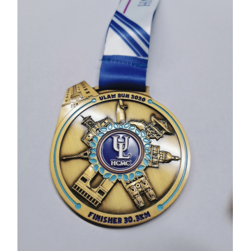 Custom School Running Sport Finisher Medaille