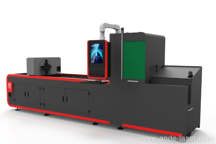 New Metal Tube Fiber Laser Cutting Machine