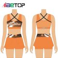 Frauensport -BH und Shorts Set