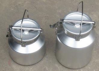 Food Grade Store / Transport Milk Aluminum Milk Can With Ha