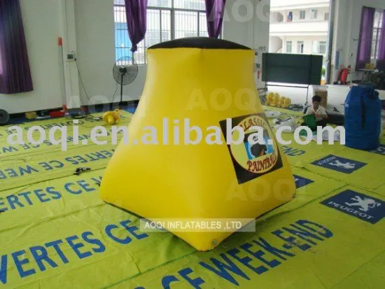 2015 hot sale sealed/ air tight inflatable paintball temple