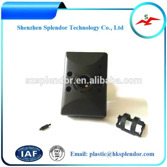 Black PC Plastic Front and Back Case Mini Camera Mould Manufacturing