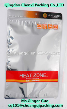 flexiloop handle china wholesale accept custom order clothing garment packaging bag pouch