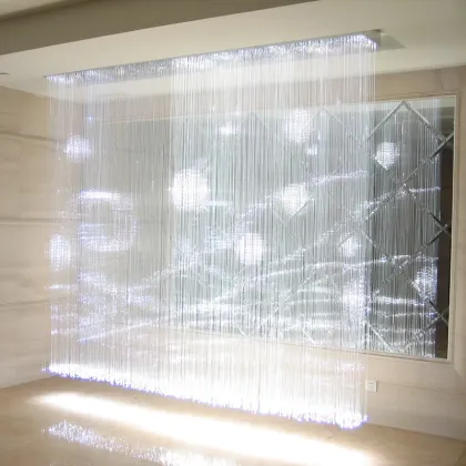 RGBW Professional Lighting Water Curtain LED Fiber Optic Lights