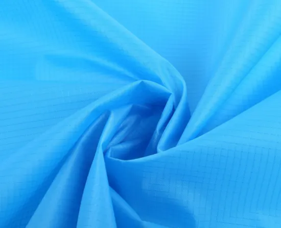 210T nylon recycled ripstop fabric