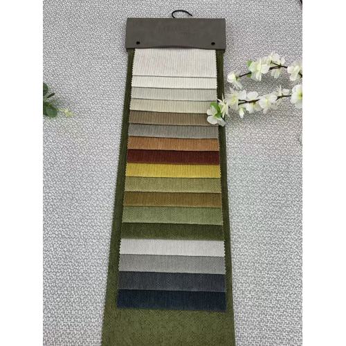 Tissu de canapé rayé élégant